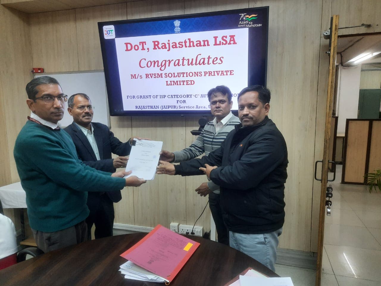 ISP Milestones & Infrastructure